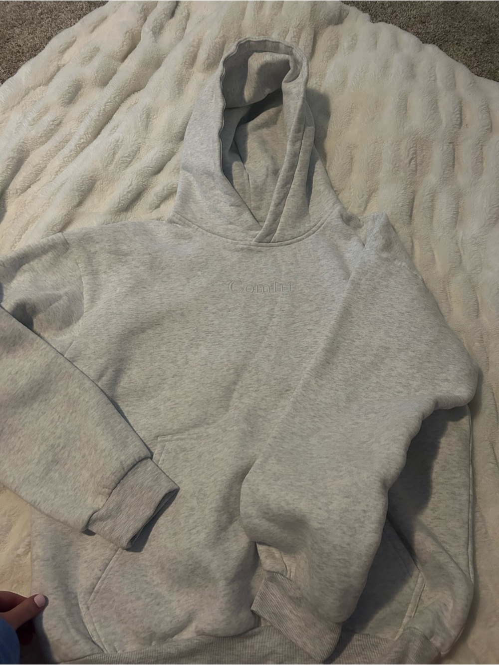 Comfrt grey hoodie